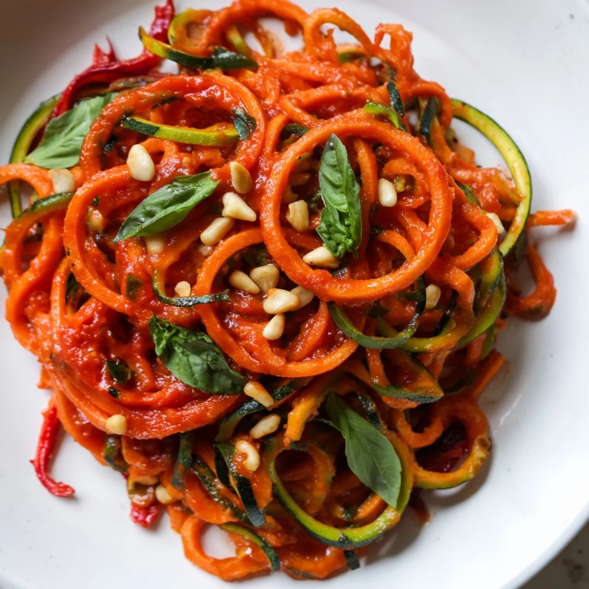 Enjoy the bright flavors of this Paleo Pasta: A flavorful, dairy-free New Year dinner option.
