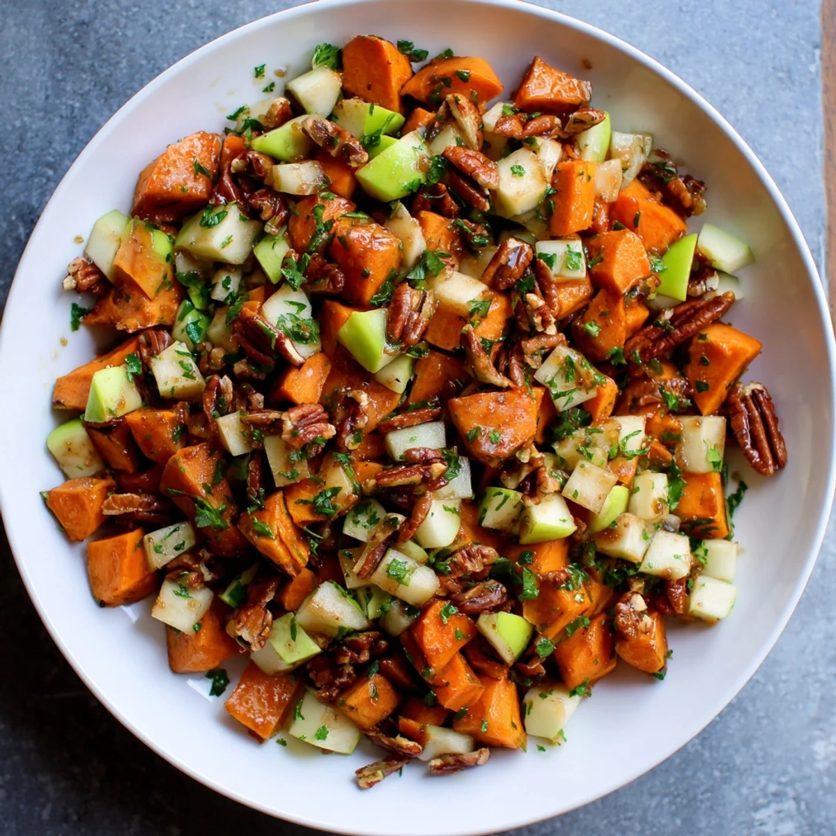 A vibrant bowl of Frosty Morning Vegan Side Dish, perfect for a fresh, healthy meal.