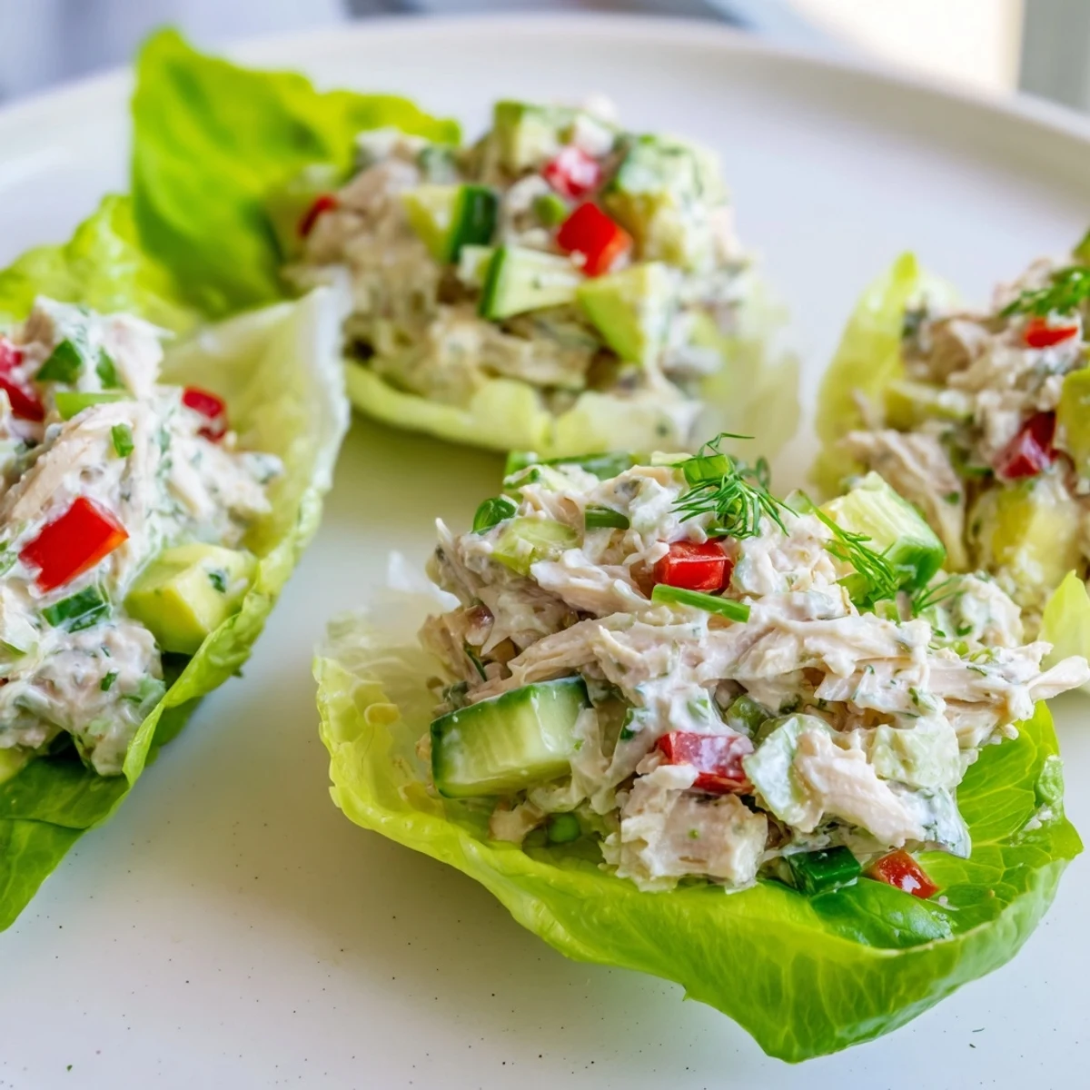 Cottage Cheese Avocado Herb Chicken