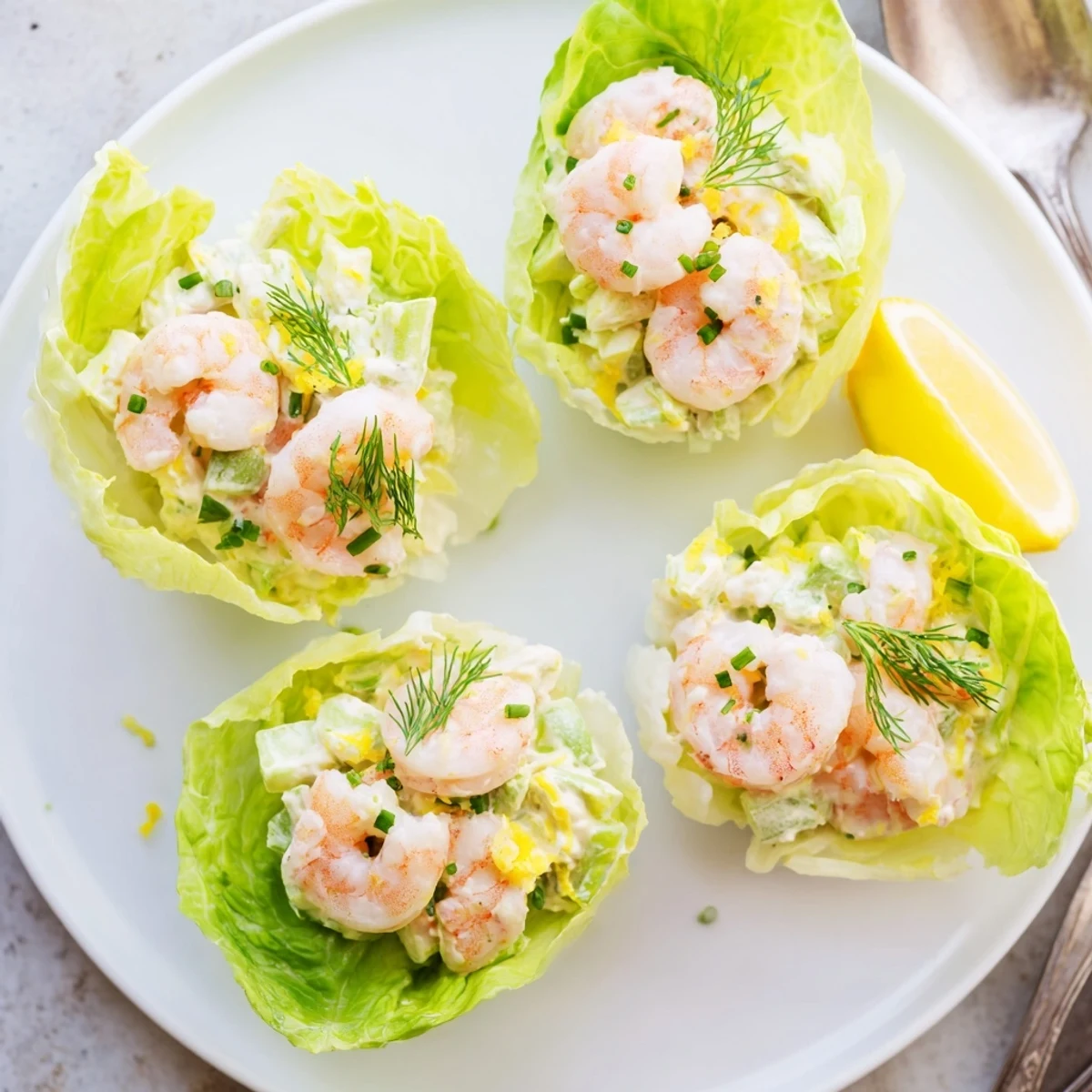 Cottage Cheese Lemon Dill Shrimp